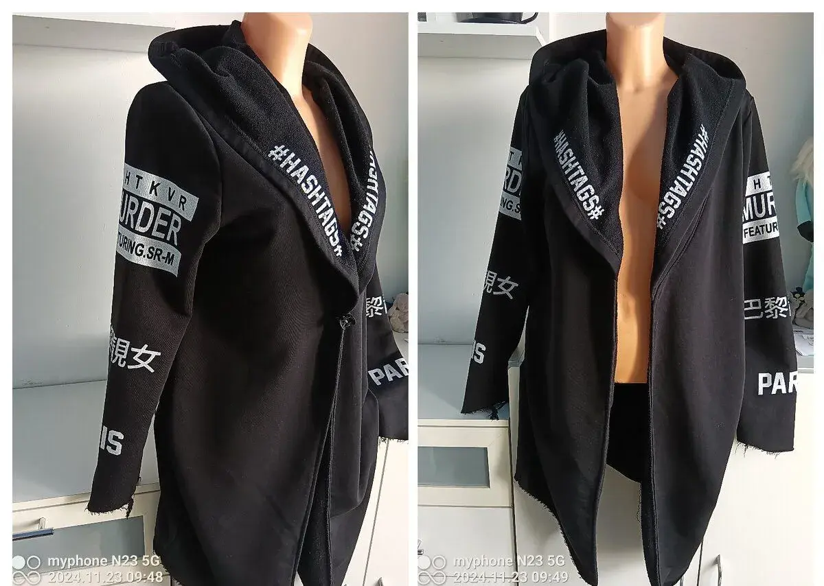 Cardigan s kapucí zn."BY DIMLI"