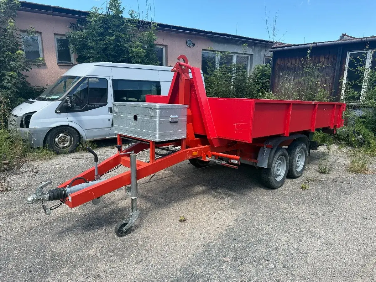 Kontejnerový přívěs RHC 350, včetně kontejneru