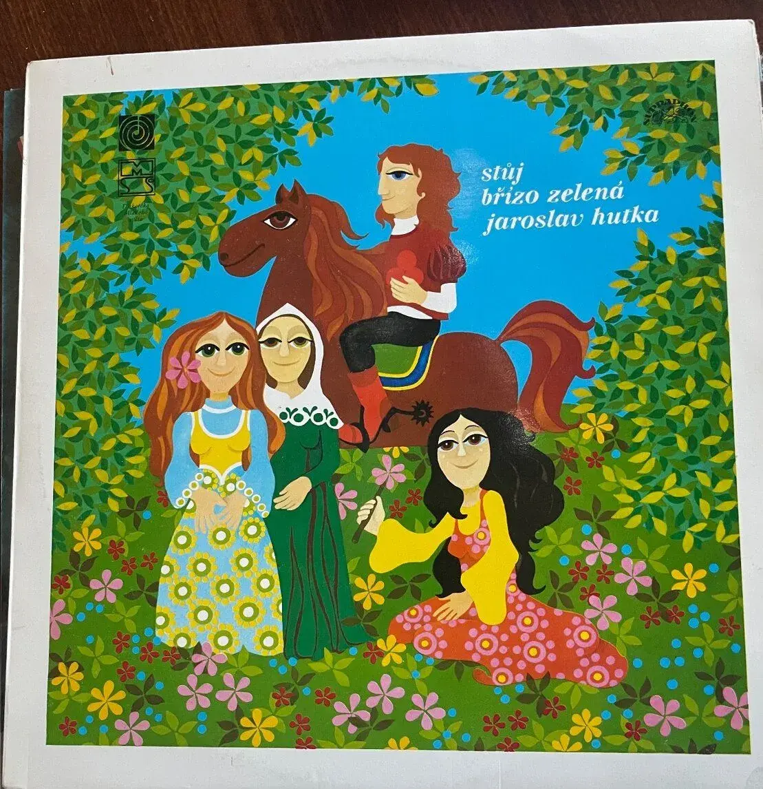 LP - Vinyl Jaroslav Hudka Stůj, břízo zelená
