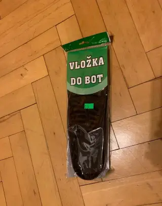 Vložky do bot s možností vlastní velikosti