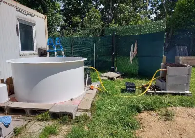 Koupaci plast bazenek