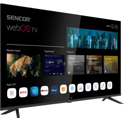 Smart TV Sencor SLE 43US802TCSB 108cm