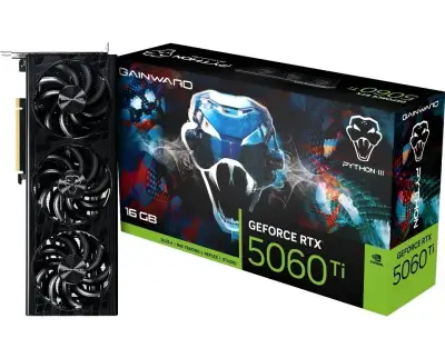 GAINWARD GeForce RTX 5060 Ti Python III 16G v záruce