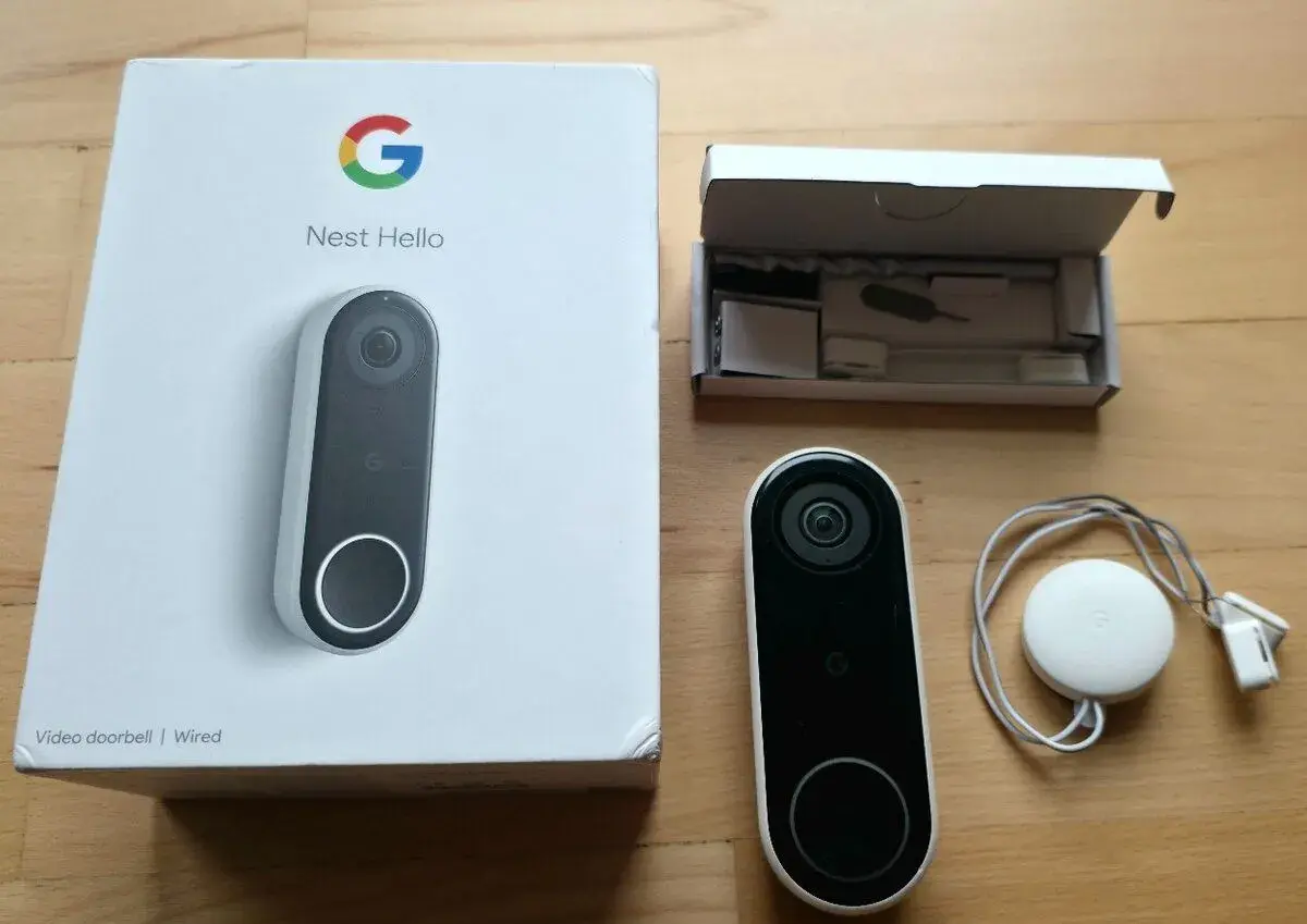 Google Nest Hello (drátový), chytrý videozvonek