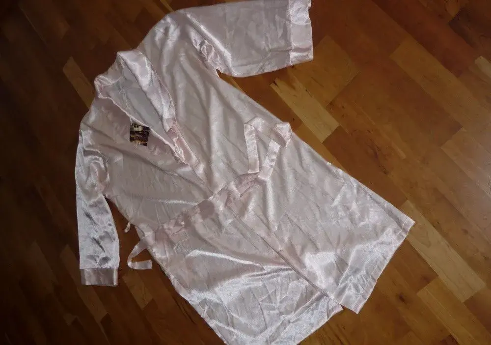 saténový župan COEMI - (vel. L - XL) - nový