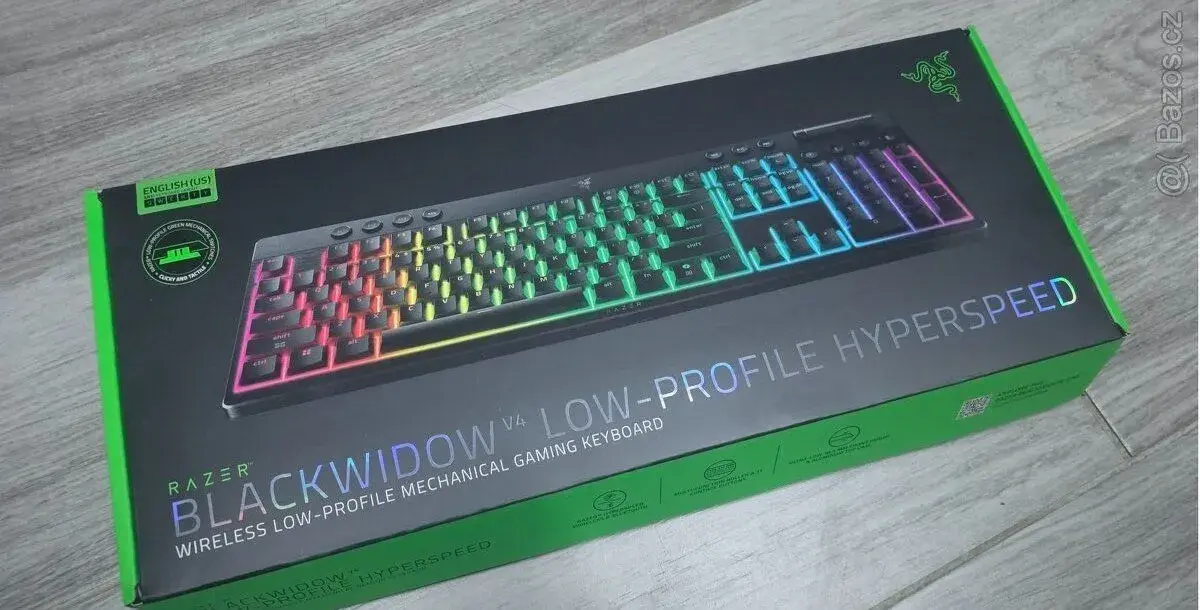 Razer BlackWidow V4 Low-profile HyperSpeed