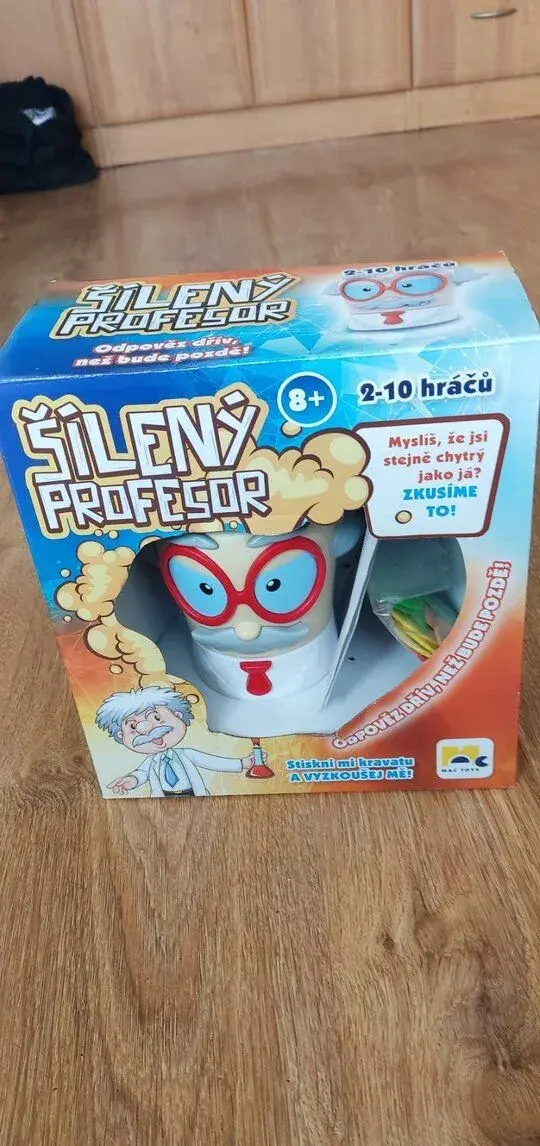 Hra šílený profesor a autíčka,plyšáci