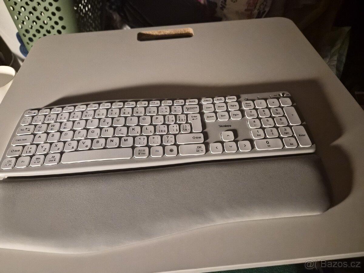 Klávesnice YENKEE SWIFT (YKB 2100 CSGY WL) šedá