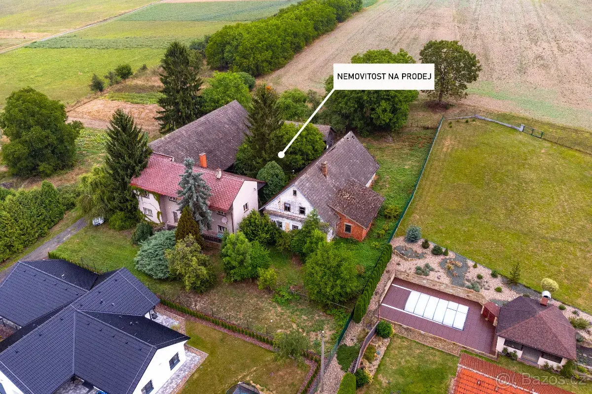 Prodej chalupy 165 m² se stodolou 206 m2, Dlouhá Ves