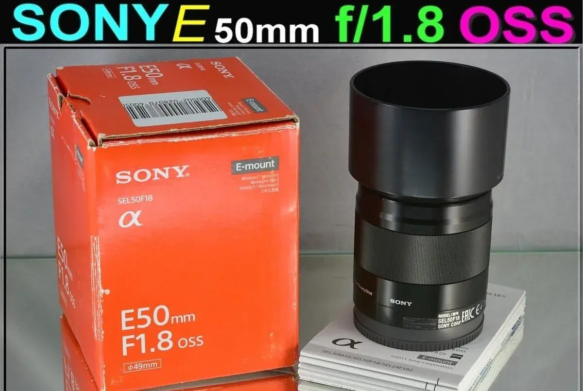 Sony E 50mm f/1,8 OSS APS-CSteadyShotE mountUV