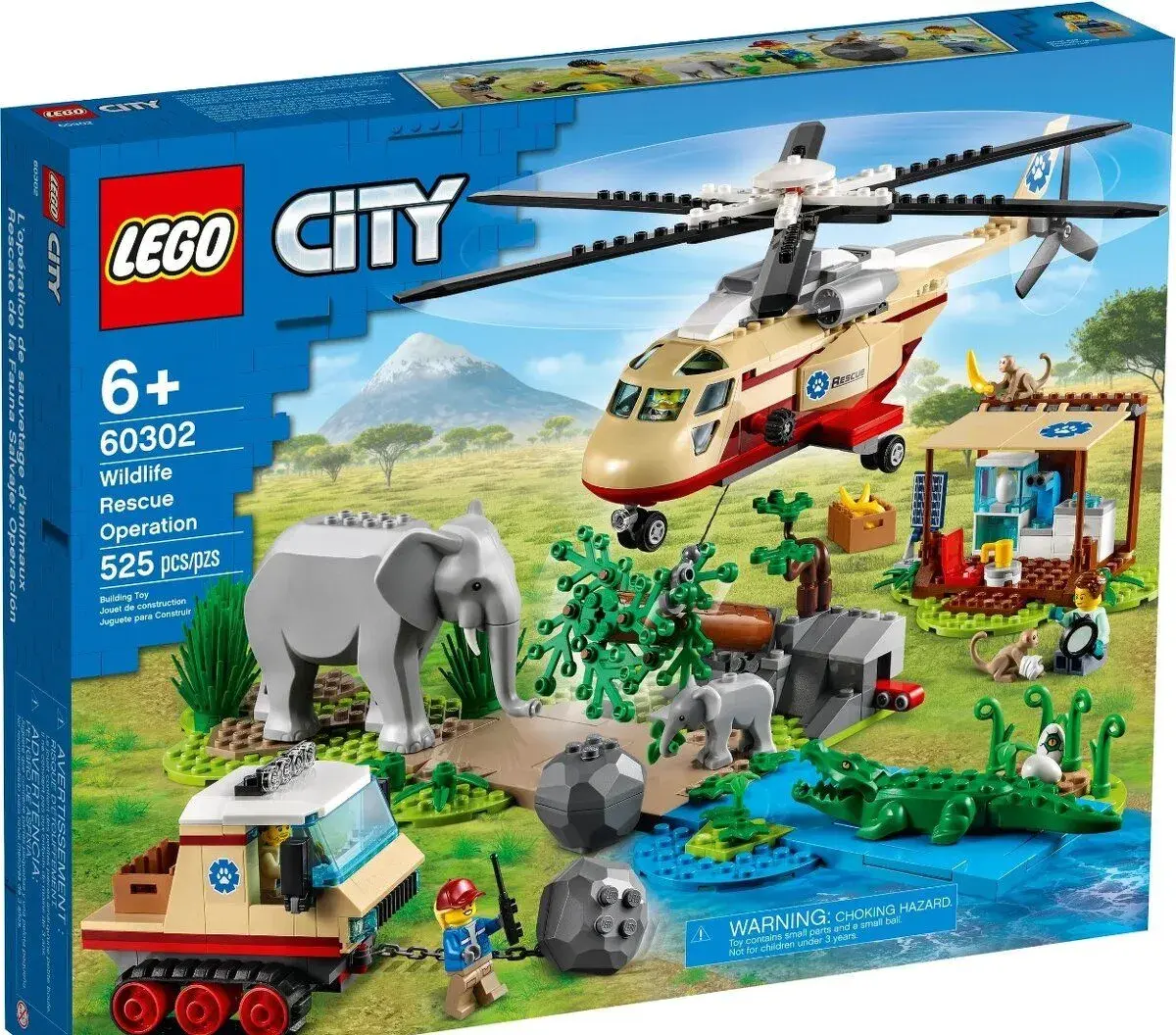 Lego City Záchranná operace v divočině 60302