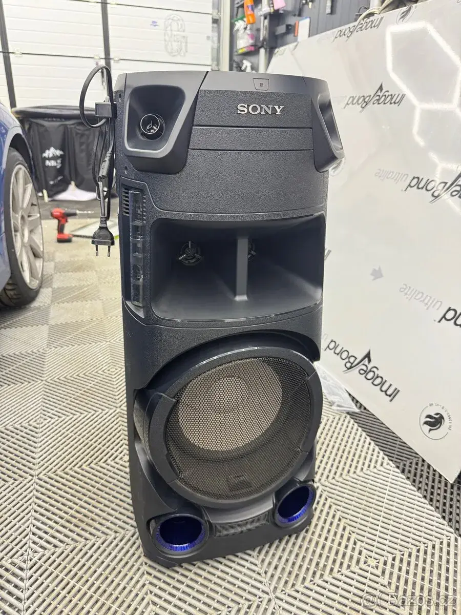 Sony MHC‑V43D párty reproduktor – Bluetooth, DVD, karaoke