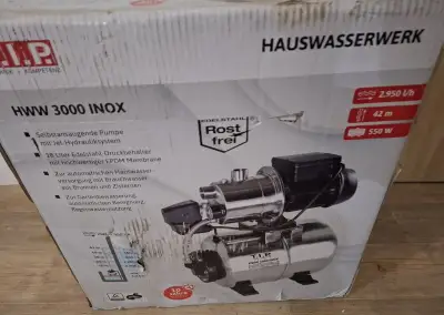 NOVÁ domácí vodárna T.I.P. HWW 3000 INOX – Kompletní balení