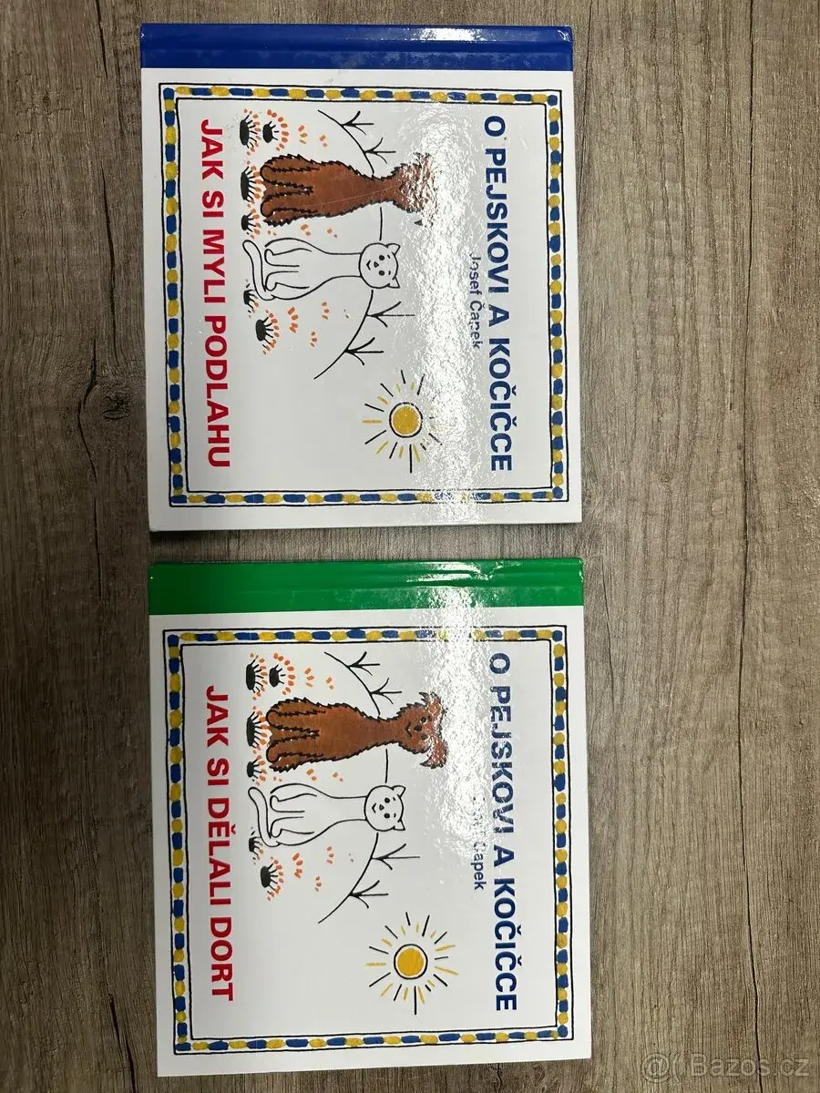 O pejskovi a kočičce - Jak dělali dort, Jak myli podlahu