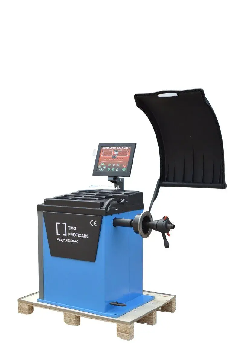 Vyvažovačka kol automatická, brzda, laser