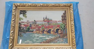 Ručně vyšívaný obraz
