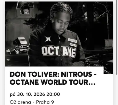 DON TOLIVER v Prahe (O2 arena)