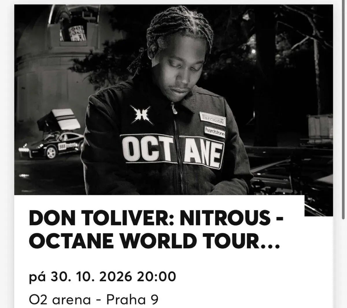 DON TOLIVER v Prahe (O2 arena)