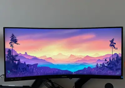 Philips 346B1C - 34" zakřivený ultrawide monitor s USB-C