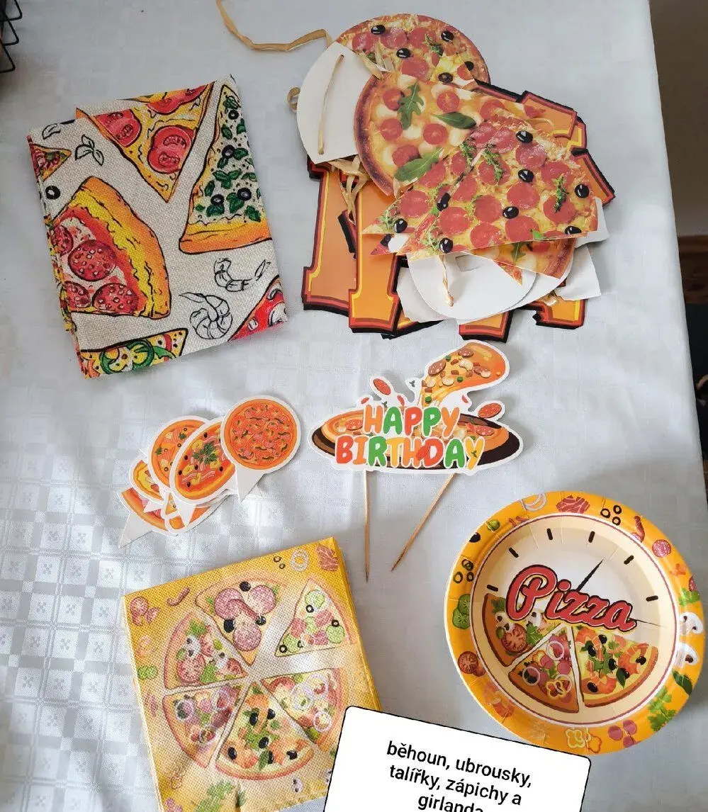 Párty sada Pizza