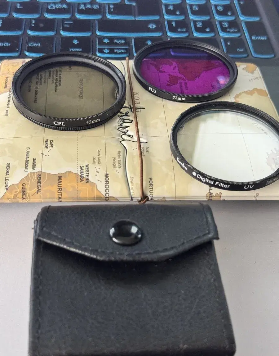 Sada filtrů 52 mm - CPL, FLD, UV