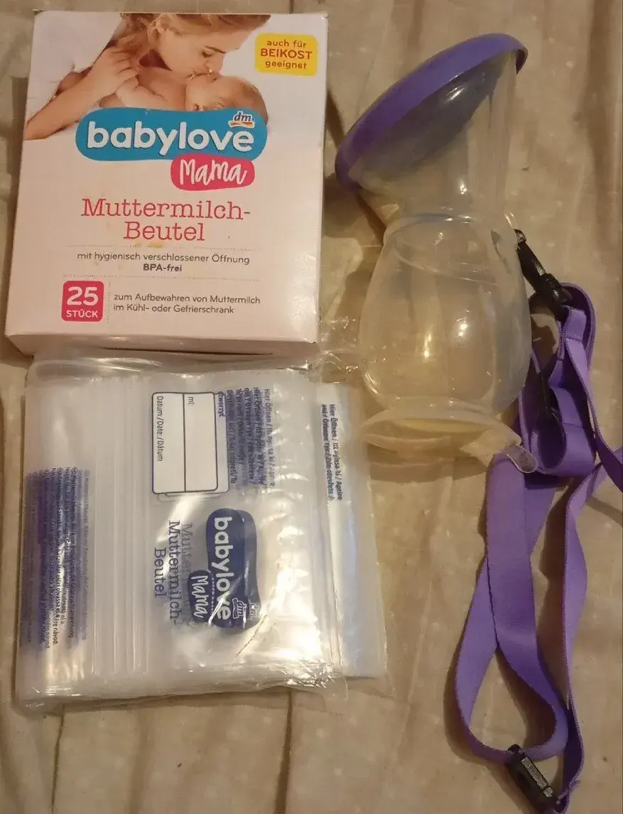 Kolektor mléka Lansinoh a sáčky na MM