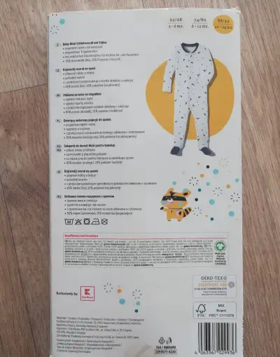Overal na spaní - vel. 86/92- NOVÝ