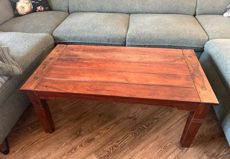 Konferenční stolek - masivní dřevo, délka 110 cm