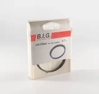 B.I.G. photo equipment UV-Filter 67 mm 14x HD multi-coated