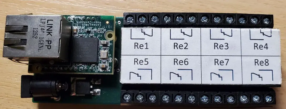 IP Relé IPRELAY8R