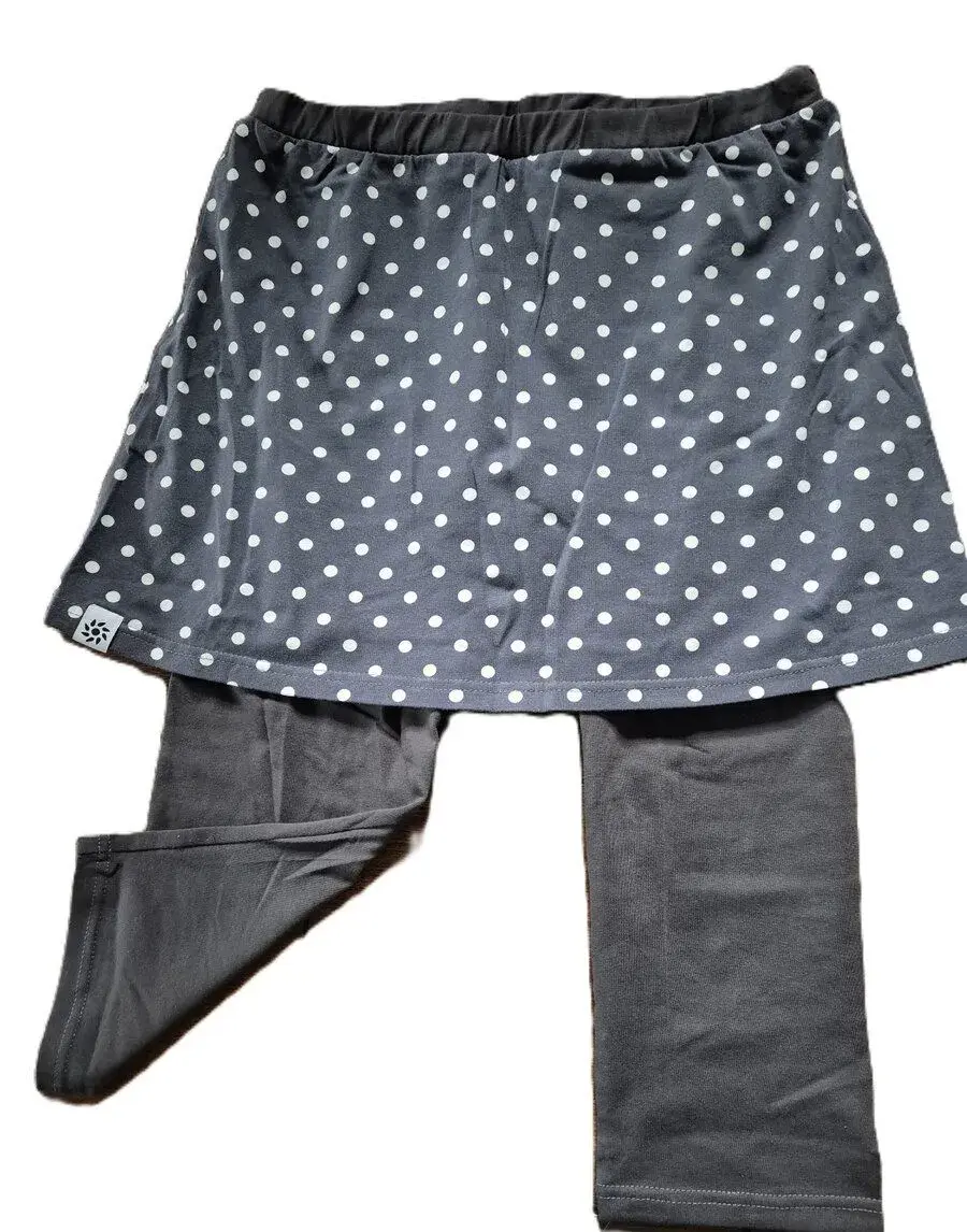 nové 3/4 legíny se sukní šedé Nicebelly, S