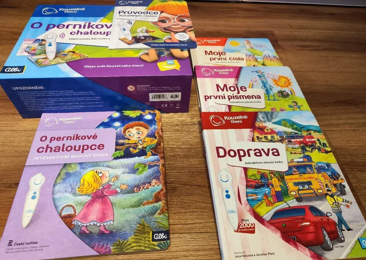 Albi tužka + 4 knihy pro malé děti