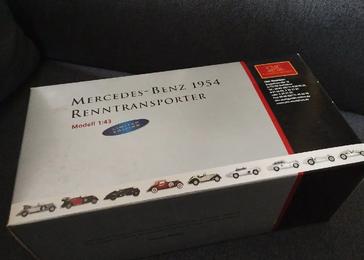 Mercedes Benz Renntransportér 1954 CMC1/43