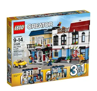 Lego 31026 Creator Moto shop a kavárna