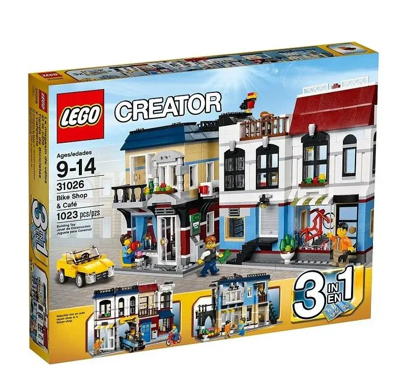 Lego 31026 Creator Moto shop a kavárna