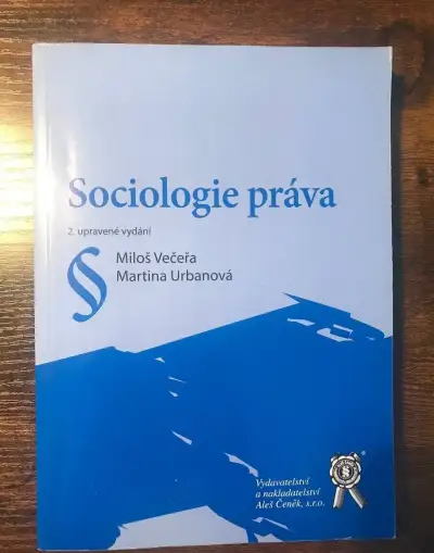Sociologie práva - Miloš Večeřa