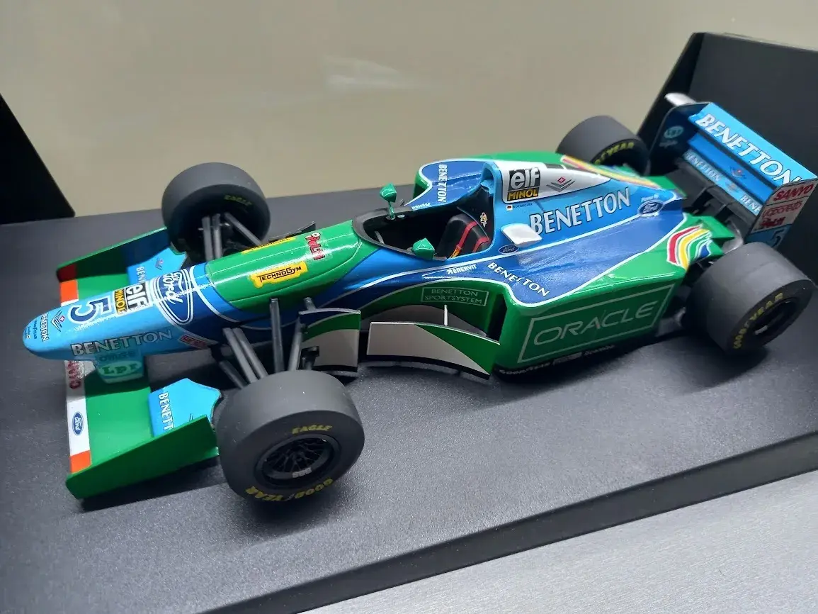 F1 BENETTON FORD B194 GP ANGLIE 1994 SCHUMACHER 1:18