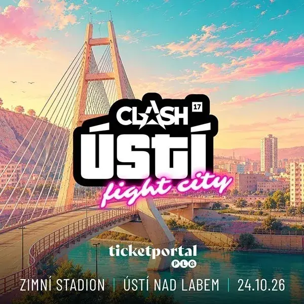 2 vstupenky Clash 17 Ústí 24.10.2026