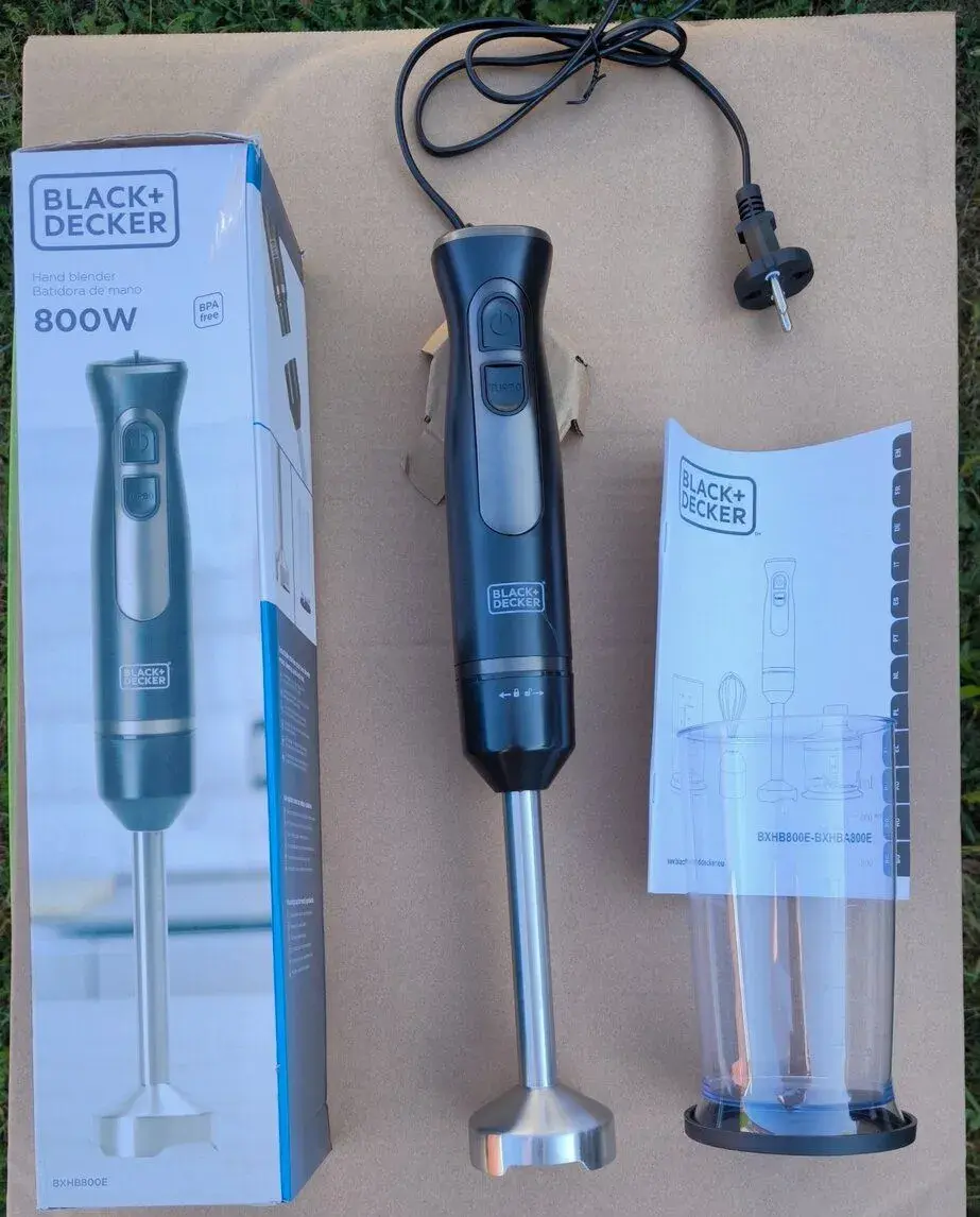 Tyčový mixér Black Decker BXHB800E, nepoužívaný