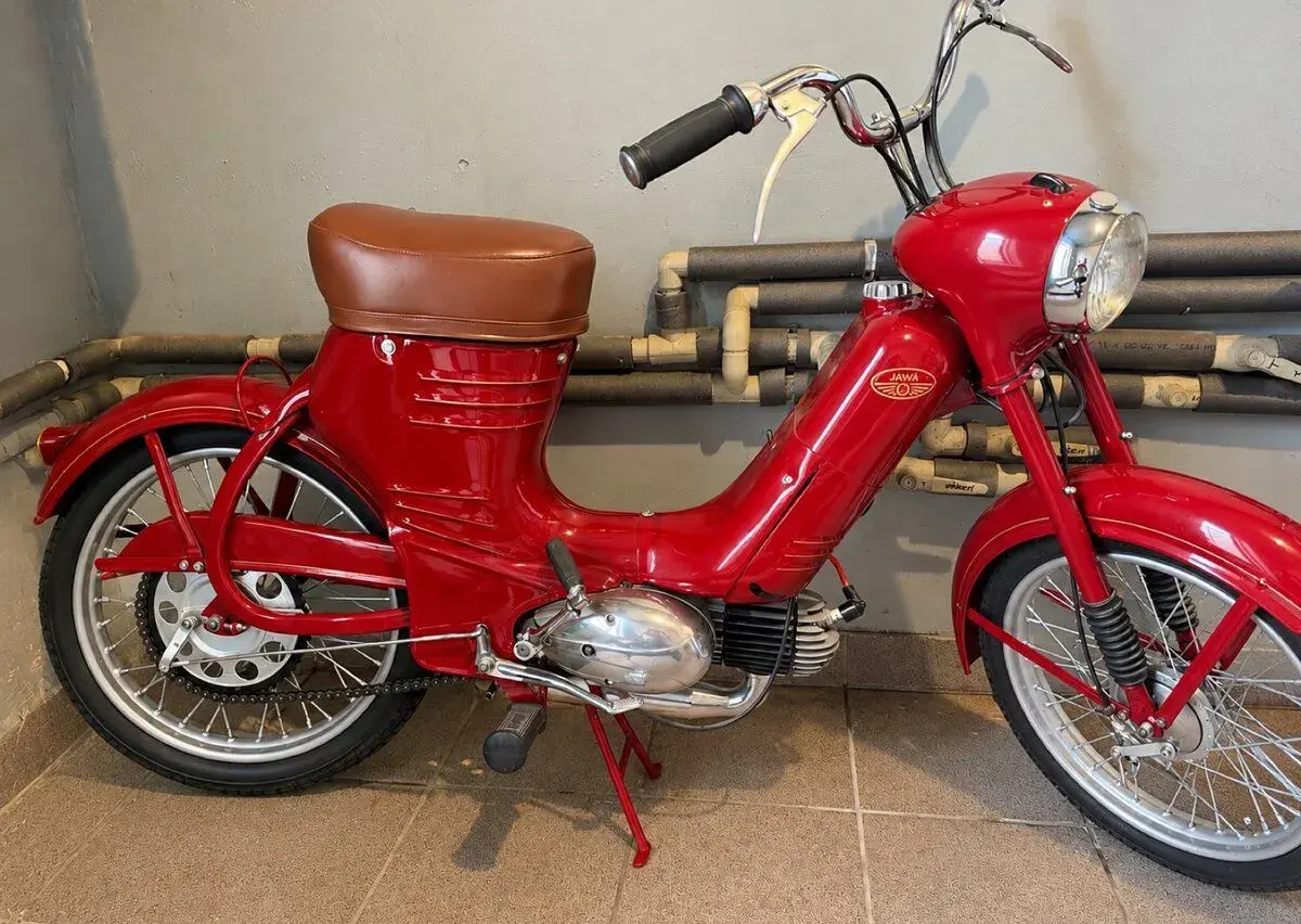 Jawa 550 pařez po GO