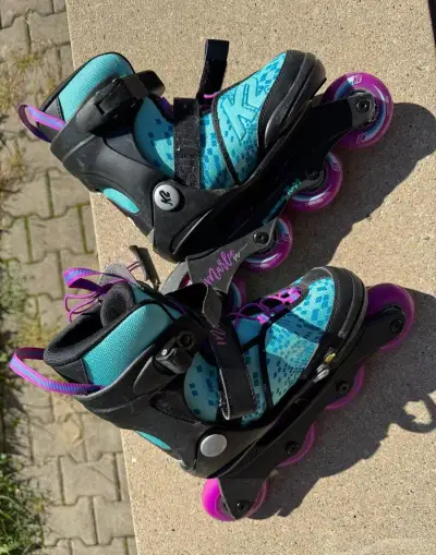 K2 MARLEE PRO – DĚTSKÉ rostoucí INLINE BRUSLE 32–37