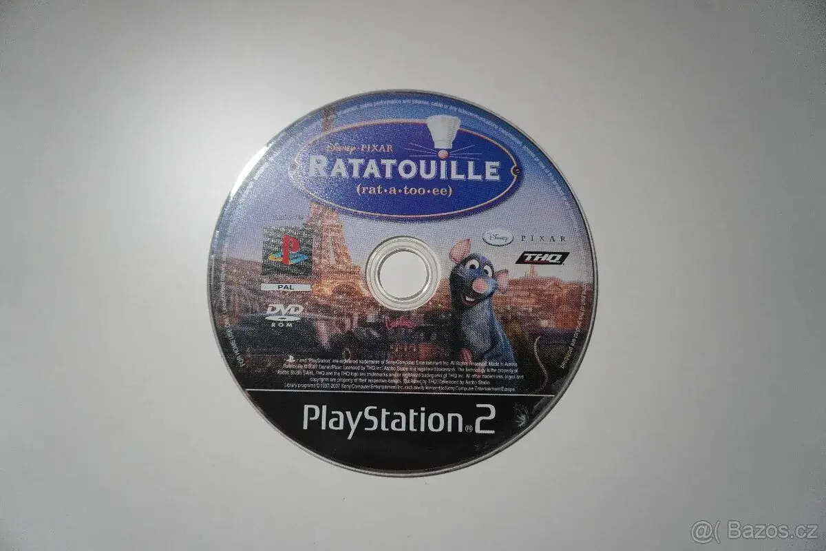 PS2 ratatouille český dabing a titulky, CZ.