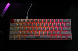 Marvo Saber 61 White Mechanical Wired Keyboard - EN