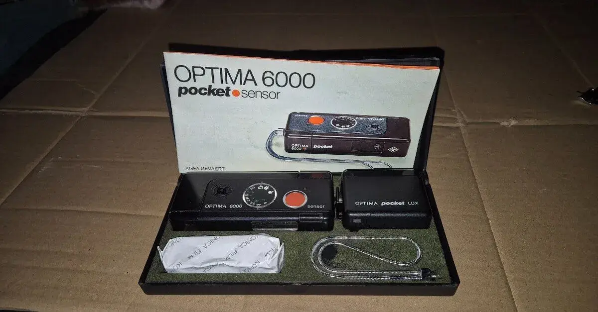 Fotoaparát Agfa Optima 6000 včetně filmu