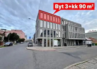 Prostorný byt 3+kk, 90 m², Zlín – centrum, ul. Lešetín