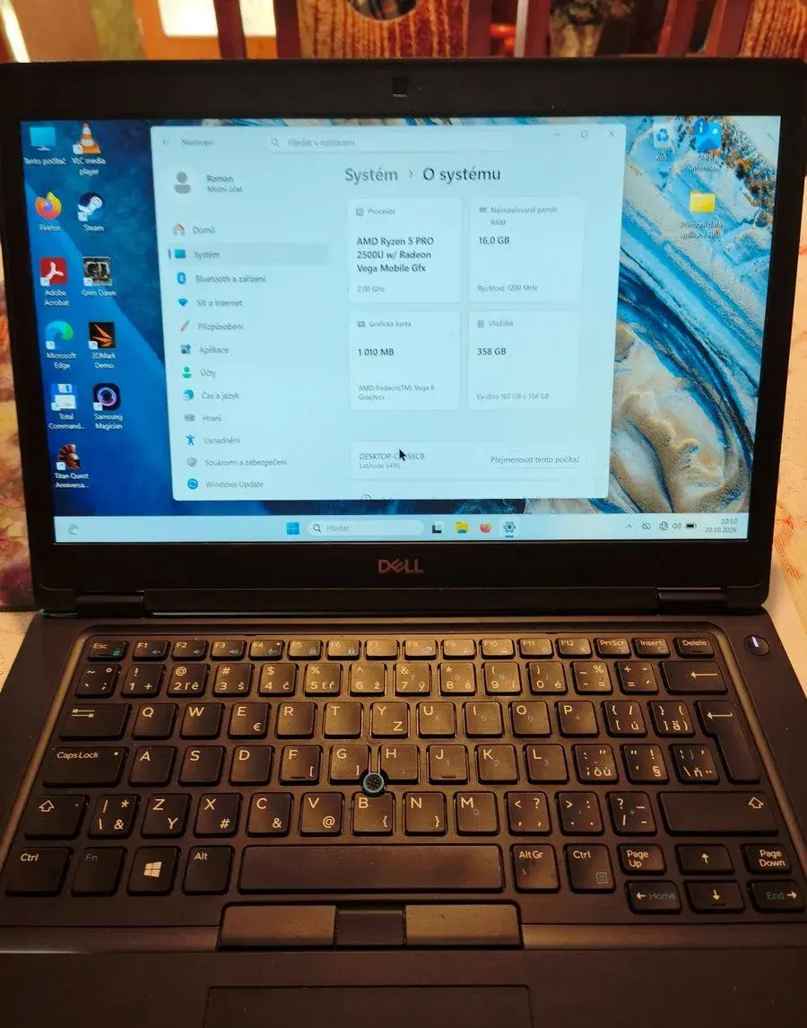 Notebook Dell latitude 5495