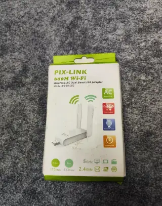 Duální Wi-Fi adaptér Pix-Link LV-UAC03D 600M