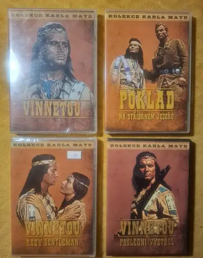 VINNETOU 4x DVD