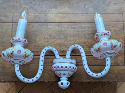 Nástěnná lampa sklo - Kamenický Šenov