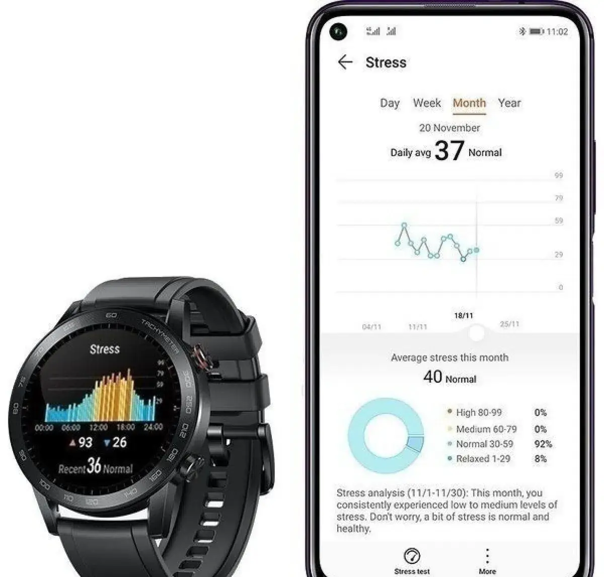 HONOR Magic Watch 2, HUAWEI Band 3 Pro, 4 Pro viz text